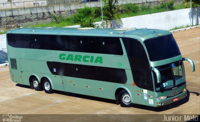 Viação Garcia 7126 na cidade de Maringá, Paraná, Brasil, por José Melo. Número da foto: #5035111.