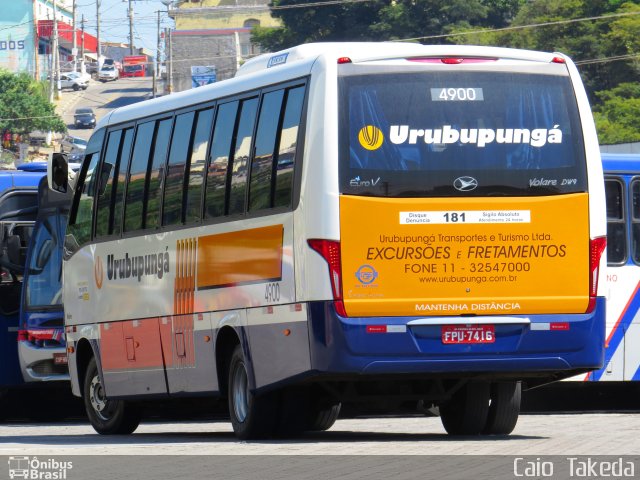 Auto Viação Urubupungá 4900 na cidade de Santana de Parnaíba, São Paulo, Brasil, por Caio  Takeda. Número da foto: #5035426.