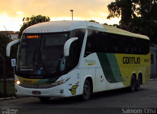 Empresa Gontijo de Transportes 18425 na cidade de Vitória, Espírito Santo, Brasil, por Saimom  Lima. Número da foto: #5035017.