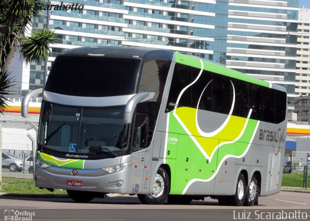 Brasil Sul Linhas Rodoviárias 2540 na cidade de Curitiba, Paraná, Brasil, por Luiz Scarabotto . ID da foto: 5035663.