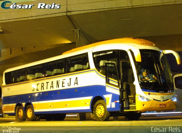 Viação Sertaneja 730 na cidade de Belo Horizonte, Minas Gerais, Brasil, por César Ônibus. Número da foto: #5036232.