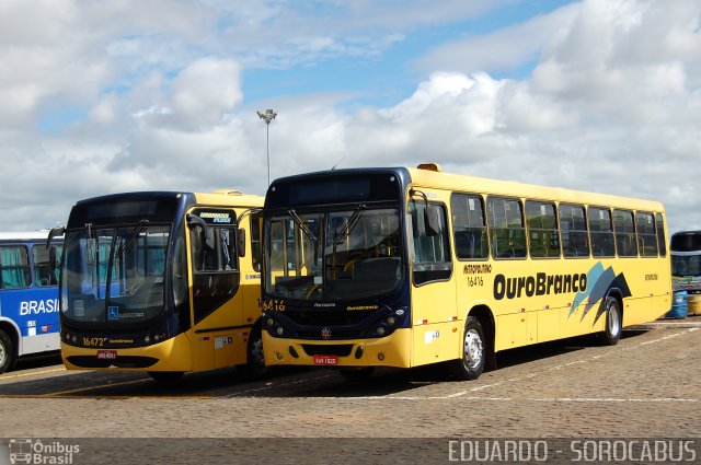Viação Ouro Branco 16416 na cidade de Londrina, Paraná, Brasil, por EDUARDO - SOROCABUS. Número da foto: #5037774.