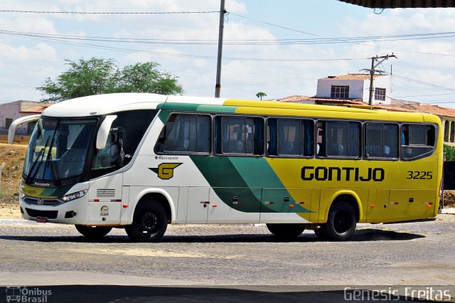 Empresa Gontijo de Transportes 3225 na cidade de Juazeiro, Bahia, Brasil, por Gênesis Freitas. ID da foto: 5038005.