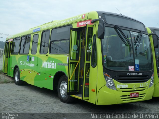 Santo Antônio Transportes Niterói 2.2.120 na cidade de Niterói, Rio de Janeiro, Brasil, por Marcelo Candido de Oliveira. Número da foto: #5039636.