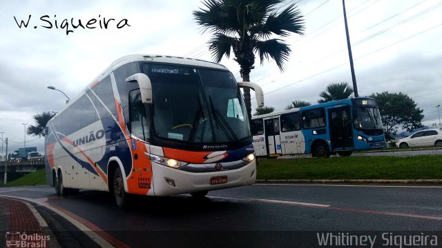 Expresso União 10261 na cidade de Vitória, Espírito Santo, Brasil, por Whitiney Siqueira. Número da foto: #5040804.