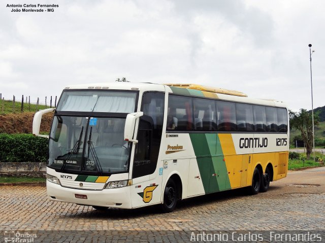 Empresa Gontijo de Transportes 12175 na cidade de João Monlevade, Minas Gerais, Brasil, por Antonio Carlos Fernandes. ID da foto: 5039200.