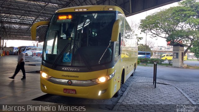 Viação Itapemirim 60091 na cidade de Vitória, Espírito Santo, Brasil, por Marcos Pinnheiro Meneses. ID da foto: 5039030.