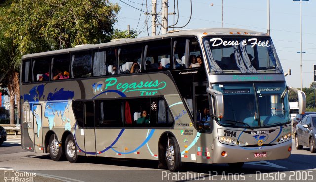 Pegasus Tur Turismo 7014 na cidade de São Paulo, São Paulo, Brasil, por Cristiano Soares da Silva. Número da foto: #5041245.