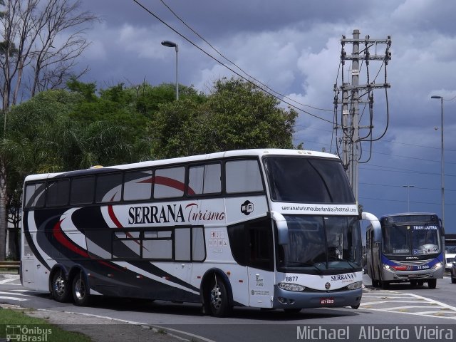 Serrana Turismo 8877 na cidade de São Paulo, São Paulo, Brasil, por Michael  Alberto Vieira. Número da foto: #5038884.