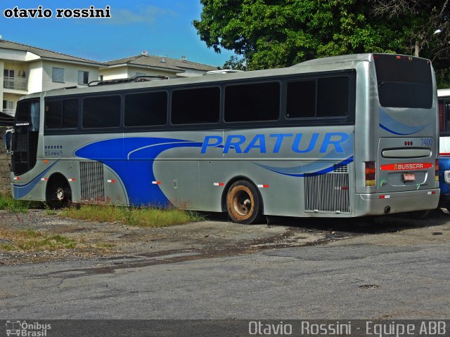 Pratur Transportes e Turismo 7400 na cidade de Sorocaba, São Paulo, Brasil, por Otavio Rossini. ID da foto: 5038808.