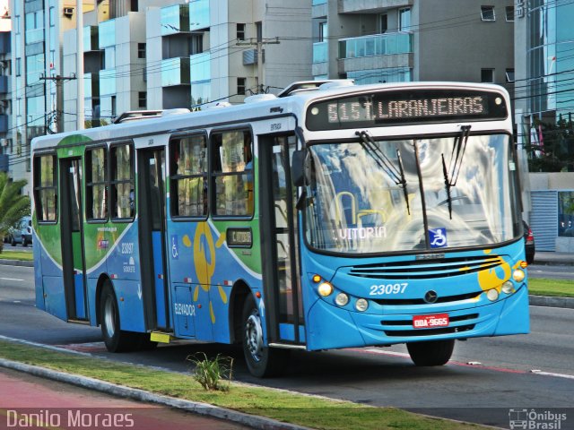 Viação Grande Vitória 23097 na cidade de Vitória, Espírito Santo, Brasil, por Danilo Moraes. ID da foto: 5094026.