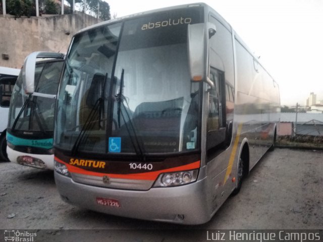 Saritur - Santa Rita Transporte Urbano e Rodoviário 10440 na cidade de Belo Horizonte, Minas Gerais, Brasil, por Luiz Henrique Campos. ID da foto: 5093570.