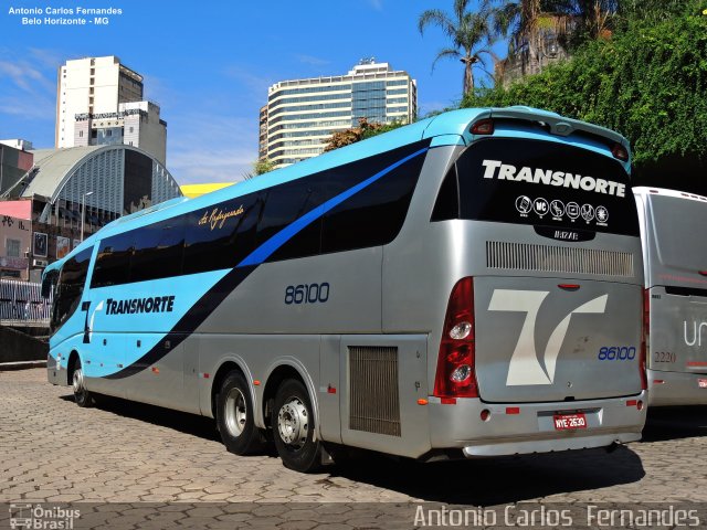 Transnorte - Transporte e Turismo Norte de Minas 86100 na cidade de Belo Horizonte, Minas Gerais, Brasil, por Antonio Carlos Fernandes. Número da foto: #5093001.