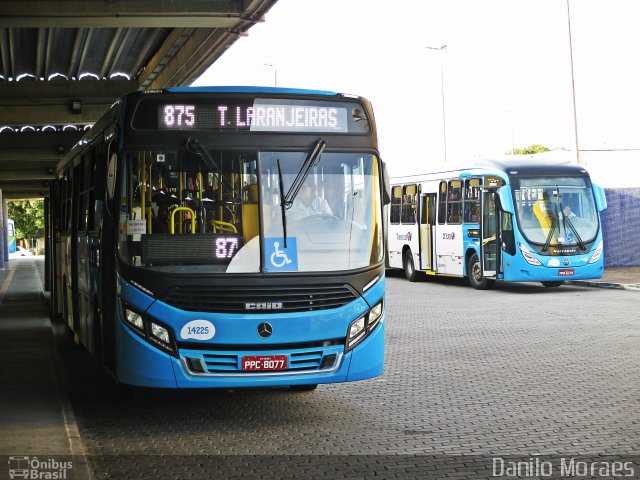 Serramar Transporte Coletivo 14225 na cidade de Serra, Espírito Santo, Brasil, por Danilo Moraes. ID da foto: 5093871.