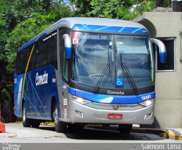 Viação Cometa 13261 na cidade de São Paulo, São Paulo, Brasil, por Saimom  Lima. ID da foto: 5094261.