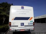 Auto Viação Bragança 2206 na cidade de Bragança Paulista, São Paulo, Brasil, por Lucas Fonseca. Número da foto: #:id.
