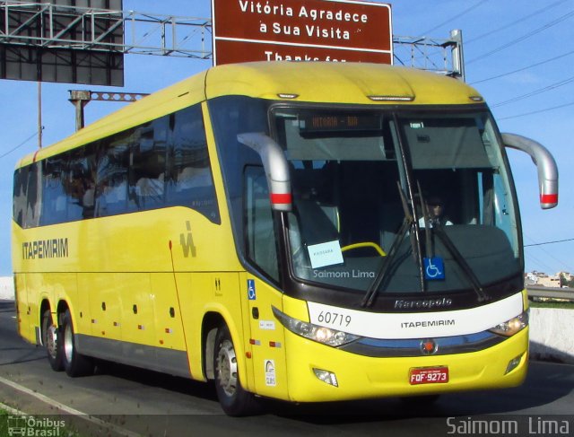 Viação Itapemirim 60719 na cidade de Vitória, Espírito Santo, Brasil, por Saimom  Lima. Número da foto: #5114270.
