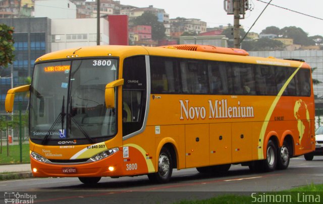 Novo Millenium Turismo 3800 na cidade de Vitória, Espírito Santo, Brasil, por Saimom  Lima. ID da foto: 5114322.