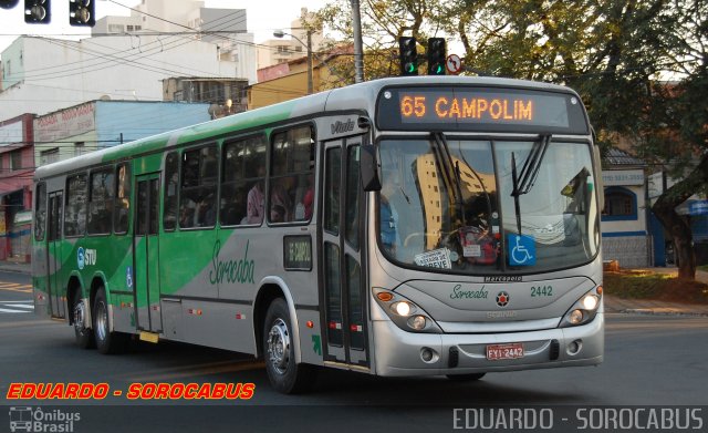 Cidade de Sorocaba - STU 2442 na cidade de Sorocaba, São Paulo, Brasil, por EDUARDO - SOROCABUS. Número da foto: #5114271.