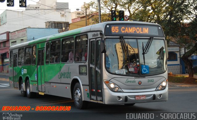 Cidade de Sorocaba - STU 2442 na cidade de Sorocaba, São Paulo, Brasil, por EDUARDO - SOROCABUS. ID da foto: 5114271.