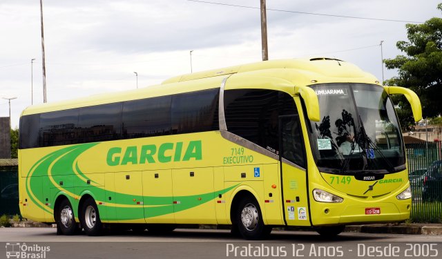 Viação Garcia 7149 na cidade de São Paulo, São Paulo, Brasil, por Cristiano Soares da Silva. ID da foto: 5113693.