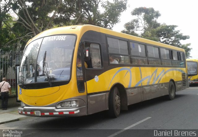 AMSA - Autotransportes Moravia 15 na cidade de , por Daniel Brenes. Número da foto: #5112684.