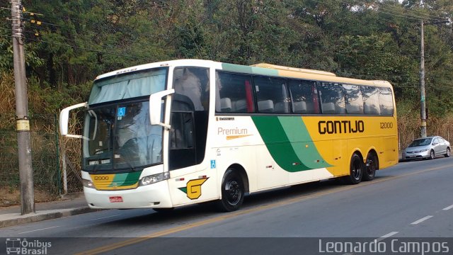 Empresa Gontijo de Transportes 12000 na cidade de Belo Horizonte, Minas Gerais, Brasil, por Leonardo Campos. ID da foto: 5113246.