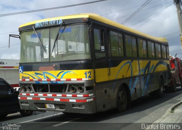 AMSA - Autotransportes Moravia 12 na cidade de , por Daniel Brenes. Número da foto: #5112674.
