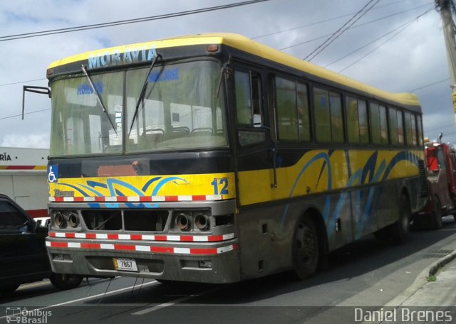 AMSA - Autotransportes Moravia 12 na cidade de , por Daniel Brenes. ID da foto: 5112674.