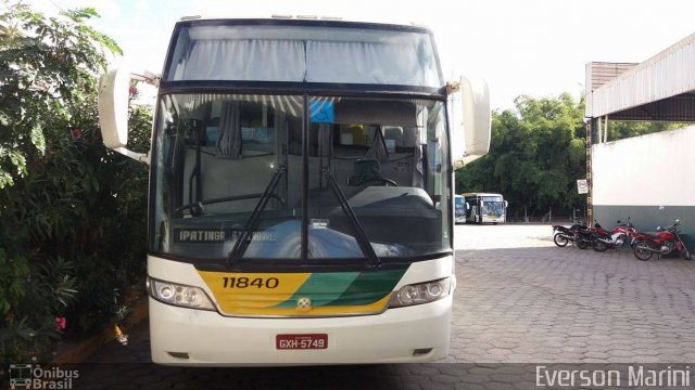 Empresa Gontijo de Transportes 11840 na cidade de Governador Valadares, Minas Gerais, Brasil, por Everson Marini. Número da foto: #5113315.