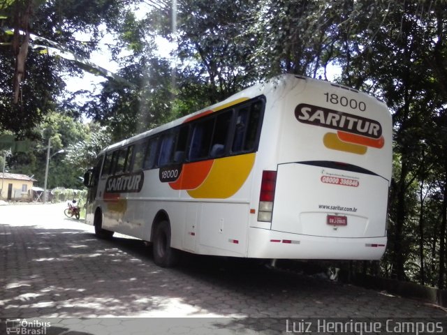 Saritur - Santa Rita Transporte Urbano e Rodoviário 18000 na cidade de Piedade dos Gerais, Minas Gerais, Brasil, por Luiz Henrique Campos. Número da foto: #5113414.
