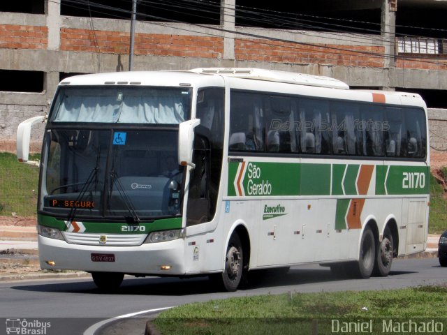 Cia. São Geraldo de Viação 21170 na cidade de Belo Horizonte, Minas Gerais, Brasil, por Daniel  Machado. ID da foto: 5116370.