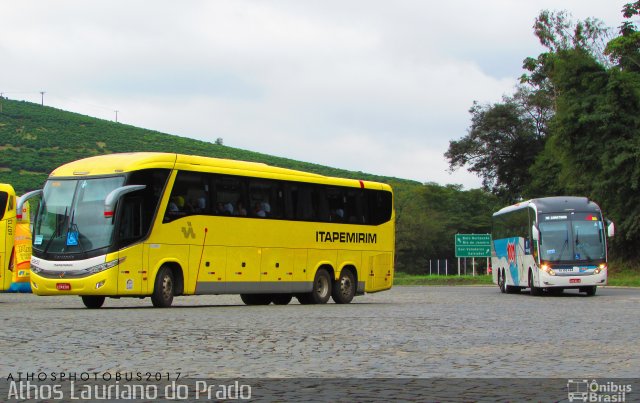 Viação Itapemirim 60653 na cidade de Manhuaçu, Minas Gerais, Brasil, por Athos Lauriano do Prado. Número da foto: #5116305.