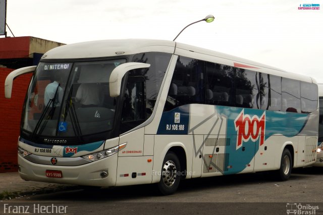 Auto Viação 1001 RJ 108.188 na cidade de Niterói, Rio de Janeiro, Brasil, por Franz Hecher. Número da foto: #5116093.