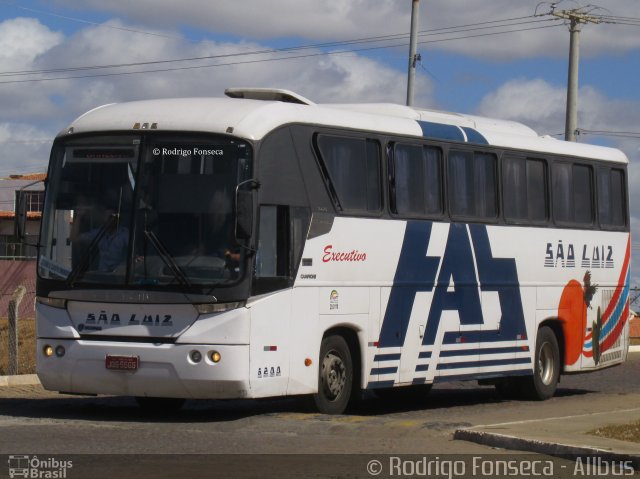 Empresa de Transportes São Luiz 6200 na cidade de Juazeiro, Bahia, Brasil, por Rodrigo Fonseca. ID da foto: 5115681.