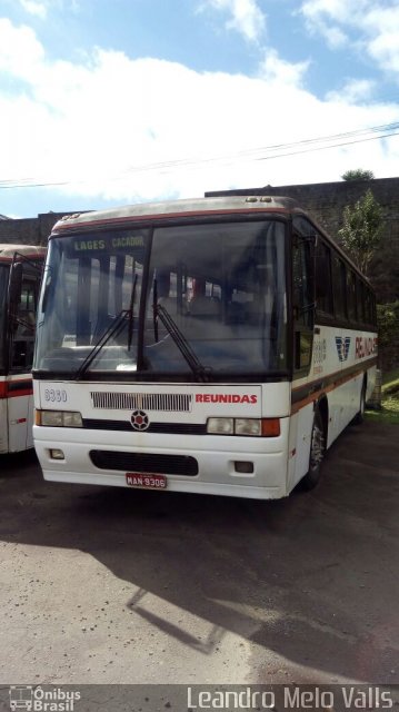 Reunidas Transportes Coletivos 9360 na cidade de Lages, Santa Catarina, Brasil, por Leandro Melo Valls. Número da foto: #5118078.