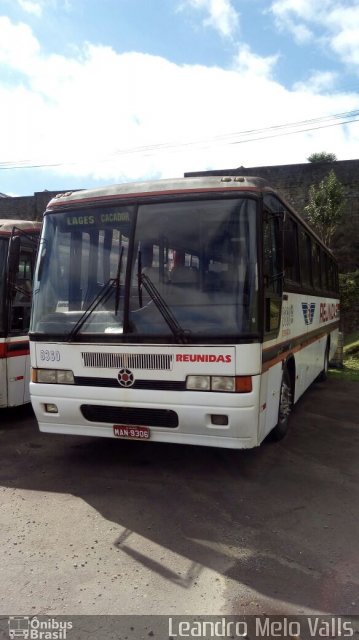 Reunidas Transportes Coletivos 9360 na cidade de Lages, Santa Catarina, Brasil, por Leandro Melo Valls. ID da foto: 5118078.