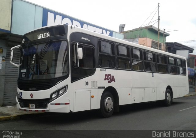 ABA - Autobuses Barrantes Araya 55 na cidade de , por Daniel Brenes. Número da foto: #5116980.