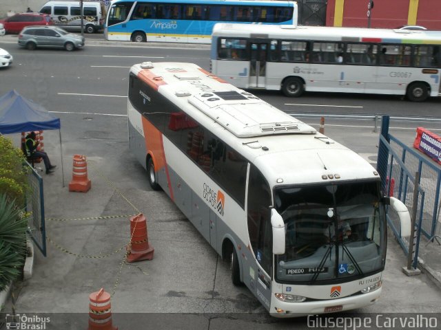 Viação Cidade do Aço RJ 174.025 na cidade de Rio de Janeiro, Rio de Janeiro, Brasil, por Giuseppe Carvalho. Número da foto: #5119657.