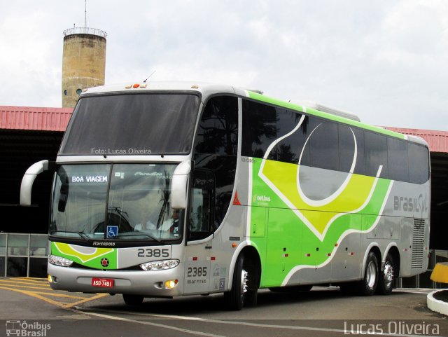Brasil Sul Linhas Rodoviárias 2385 na cidade de Londrina, Paraná, Brasil, por Lucas Oliveira . Número da foto: #5118075.