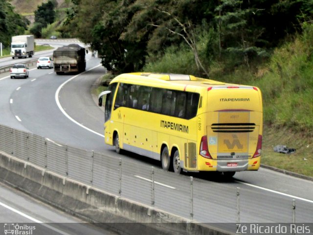 Viação Itapemirim 60817 na cidade de Petrópolis, Rio de Janeiro, Brasil, por Zé Ricardo Reis. ID da foto: 5120703.