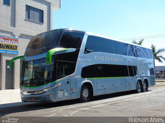 Viação Garcia 7117 na cidade de Paranavaí, Paraná, Brasil, por Robson Alves. Número da foto: #5120827.