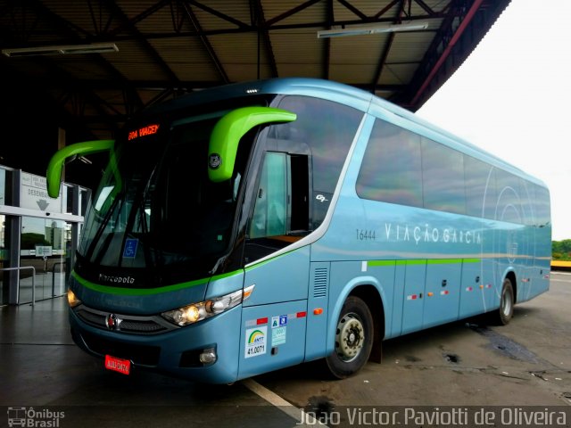 Viação Garcia 16444 na cidade de Londrina, Paraná, Brasil, por Joao Victor Paviotti de Oliveira. Número da foto: #5120596.