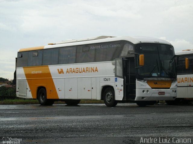 Viação Araguarina 10611 na cidade de Goiânia, Goiás, Brasil, por André Luiz Canon. Número da foto: #5120223.
