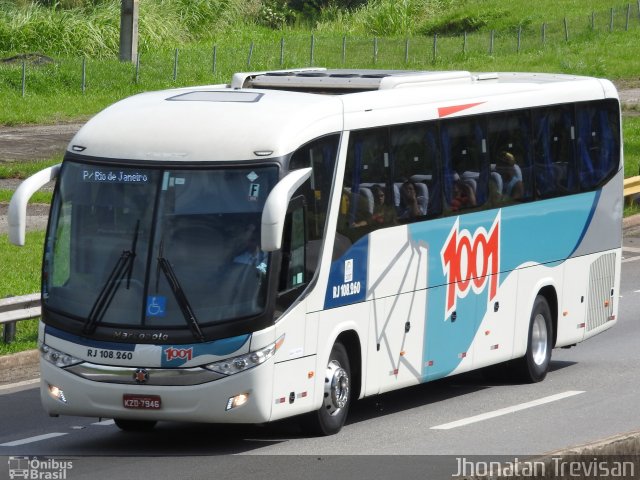 Auto Viação 1001 RJ 108.260 na cidade de Lavrinhas, São Paulo, Brasil, por Jhonatan Diego da Silva Trevisan. ID da foto: 5121469.