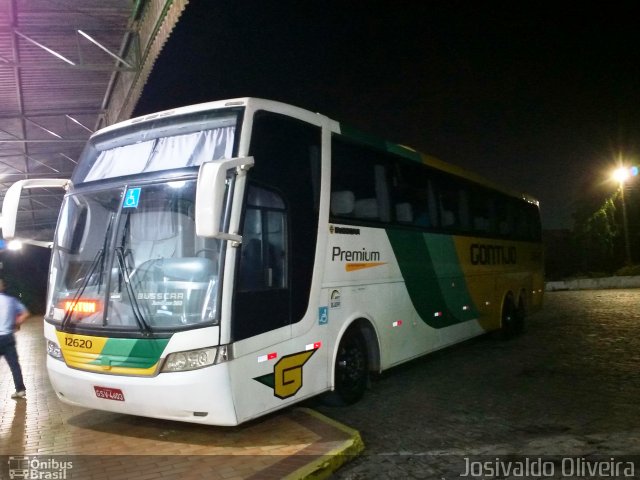 Empresa Gontijo de Transportes 12620 na cidade de Manhuaçu, Minas Gerais, Brasil, por Josivaldo Oliveira. ID da foto: 5120551.