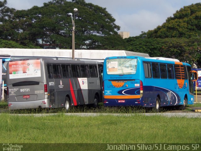 Litorânea Transportes Coletivos 5090 na cidade de São José dos Campos, São Paulo, Brasil, por Jonathan Silva. ID da foto: 5120311.