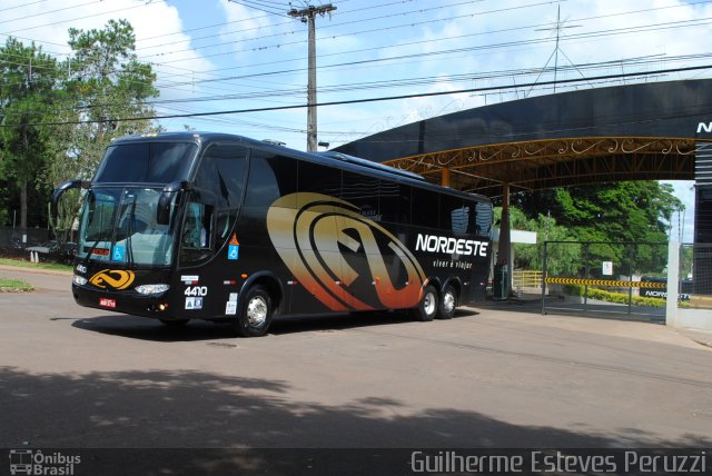 Expresso Nordeste 4410 na cidade de Campo Mourão, Paraná, Brasil, por Guilherme Esteves Peruzzi. ID da foto: 5120651.