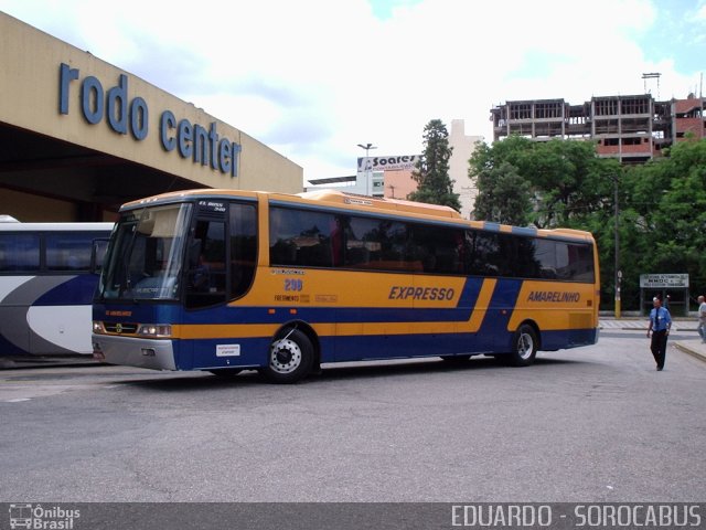 Expresso Amarelinho 298 na cidade de Sorocaba, São Paulo, Brasil, por EDUARDO - SOROCABUS. Número da foto: #5123754.