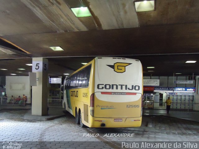 Empresa Gontijo de Transportes 12595 na cidade de Belo Horizonte, Minas Gerais, Brasil, por Paulo Alexandre da Silva. ID da foto: 5123861.